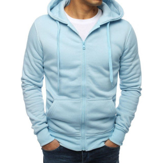 Világoskék klasszikus férfi pulóver