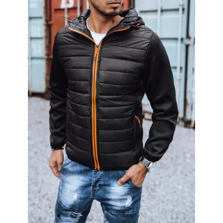 Steppelt, férfi kabát, fekete színben, őszre