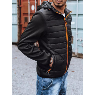 Steppelt, férfi kabát, fekete színben, őszre