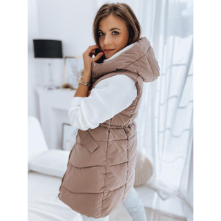 Steppelt női rózsaszín mellény