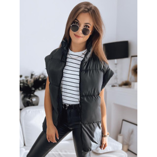 Steppelt női mellény fekete színben