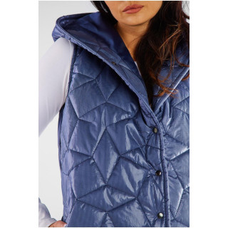 Steppelt női mellény, kék színben