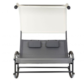 Dupla nyugágy, napellenzővel