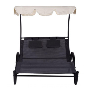 Nagy méretű nyugágy, napellenzővel