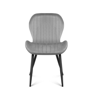 Mark Adler velúr szék, szürke színben