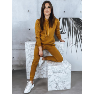 Női, sportos melegítőnadrág, sárga színben
