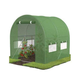 Kerti fóliasátor, 2x2x2m méretben, UV szűrővel