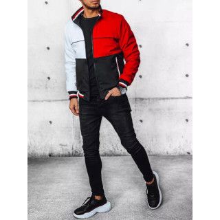 Férfi átmeneti kabát, színes dizájnnal