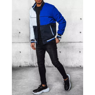 Férfi átmeneti kabát, sötétkék színben