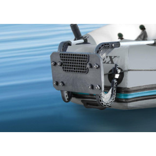 Elektromos motorhoz való rögzítés, felfújható csónakhoz