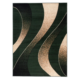Mintás szőnyeg, zöld színben
