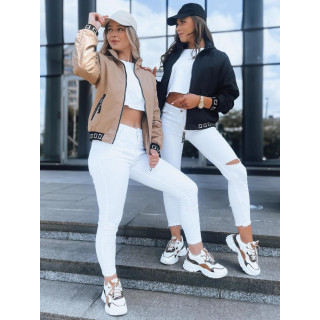 Női, fekete bomber kabát