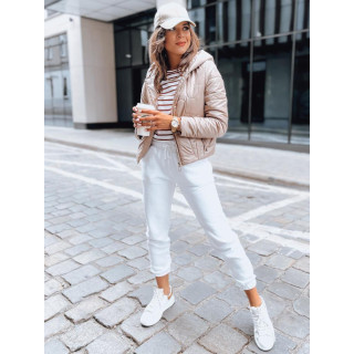 Bézs színű, sportos kabát