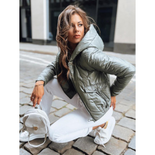 Zöld színű, sportos kabát