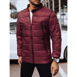 Bordó színű, átmeneti férfi kabát