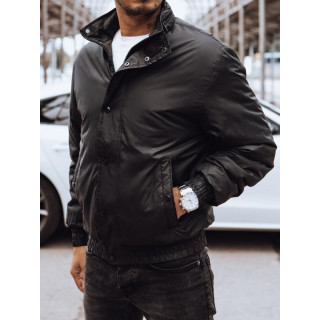 Férfi kabát őszre, fekete színben