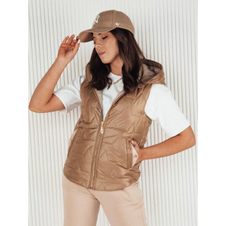 Steppelt női barna mellény