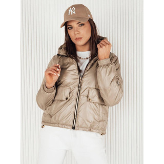 Női bézs színű oversize kabát