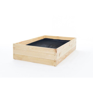 Kerti faágy zöldségeknek - 120x100x27cm