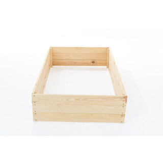 Fából készült kerti ágyas - 200x100x27cm