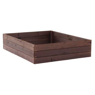 Impregnált kerti faágyas - 120x100x27cm