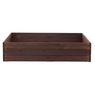 Impregnált kerti faágyas - 120x100x27cm