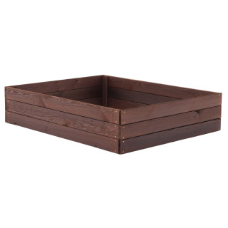 Impregnált kerti faágyas - 120x100x27cm