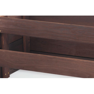 Impregnált 4 szintes faágyas - 120x120x36cm