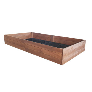 Impregnált faágyas - 240x100x27cm