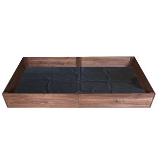 Impregnált faágyas - 240x100x27cm