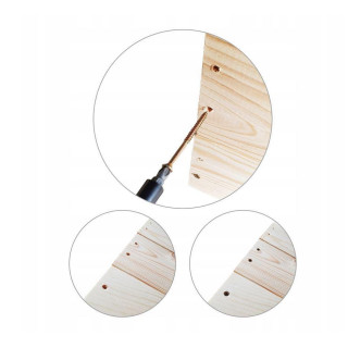 Fából készült zöldség ágyas - 240x120x27cm