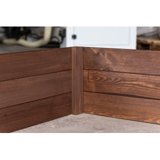 Impregnált faágyas -240x80x27cm