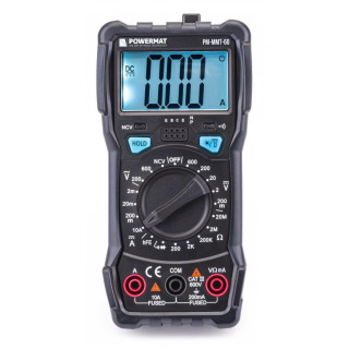 Digitálny multimeter LCD + LED svetlo | PM-MMT-60
