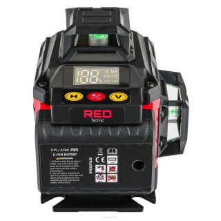 Krížový laser zelený RTPLK0036, 4D, 360 stupňov - RED TECHNIC RTPLK0036
