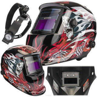 Zváracia maska s motívom lebky PM-APS-600T2