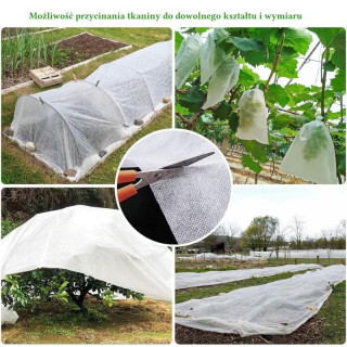 Többcélú kerti agrotextília 2,5 x 5 m