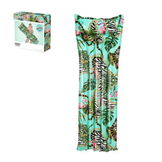 Felfújható virágmintás matrac