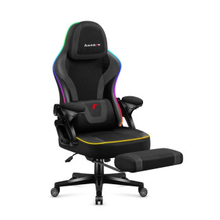 Huzaro FORCE 4.6 BLACK RGB SMART játékszék
