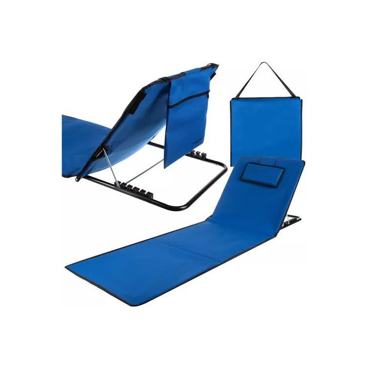 Strandszőnyeg háttámlával + párna