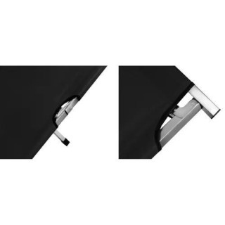 Fekete összecsukható utazóágy