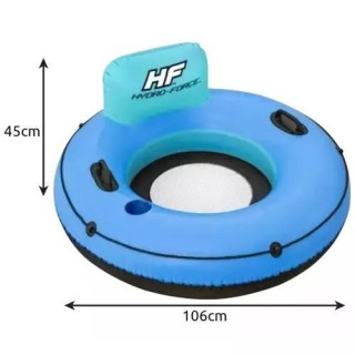 Felfújható úszókerék háttámlával