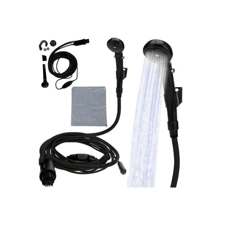 Hordozható turisztikai zuhanyzó