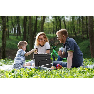 Fekete piknik termotáska