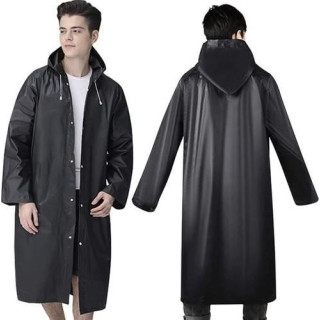 Univerzális fekete esőköpeny