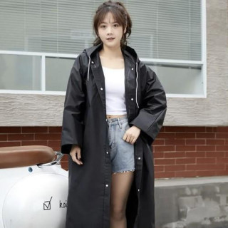 Univerzális fekete esőköpeny