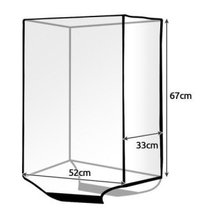 Átlátszó bőrönd borító