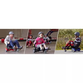 Állítható gokart kétkerekű deszkához