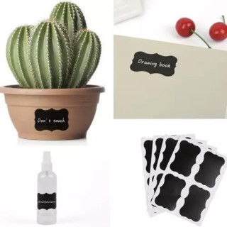 Öntapadós címkék fehér tollal