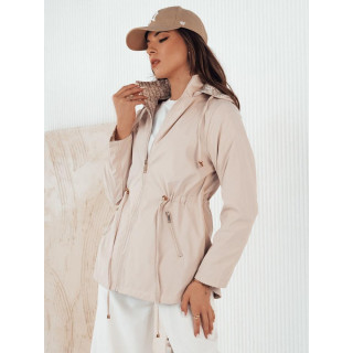 Kétoldalú bézs parka tavaszra