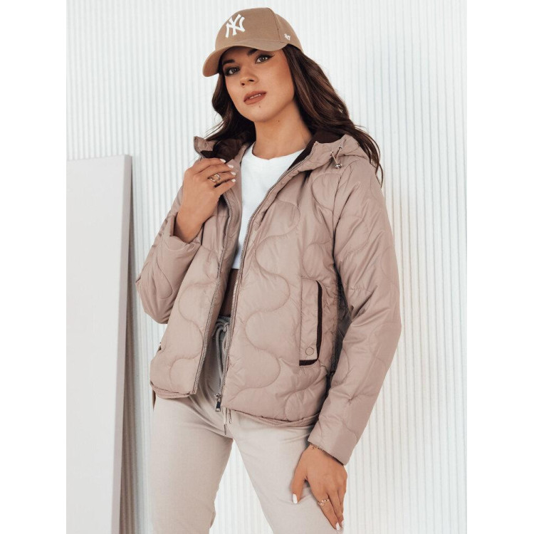 Steppelt női kabát bézs színben